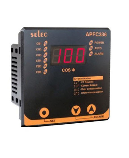 Bộ điều khiển tụ bù Selec APFC336